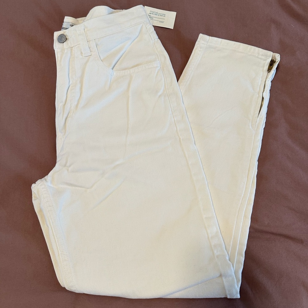 Vintage Guess White Denim Jeans - Picture 2 of 7